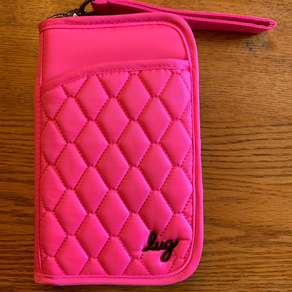 Lug Tandem Zip RFID Wallet